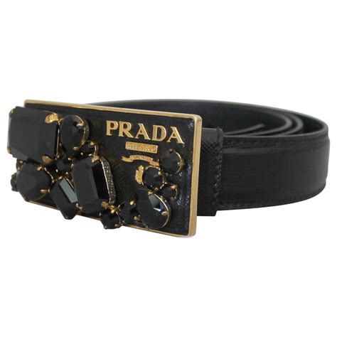 prada leather buckle belt|Prada buckle strap shoes.